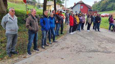 Slovesnost predaje svojemu namenu obnovljene skupne občinske ceste med občinama Razkrižje in Ljutomer, Veščica – Globoka 1